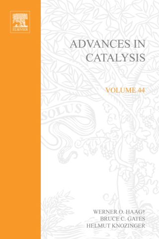Cover image: Advances in Catalysis 9780120078448