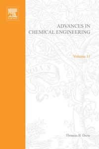 Imagen de portada: ADVANCES IN CHEMICAL ENGINEERING VOL 11 9780120085118
