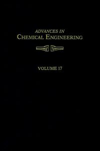Titelbild: ADVANCES IN CHEMICAL ENGINEERING VOL 17 9780120085170