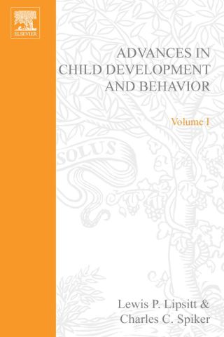 Cover image: ADV IN CHILD DEVELOPMENT &BEHAVIOR V 1 9780120097012