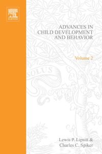 Cover image: ADV IN CHILD DEVELOPMENT &BEHAVIOR V 2 9780120097029