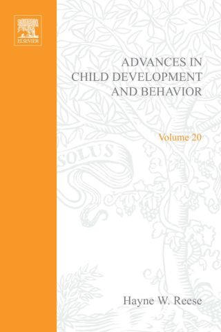 Cover image: ADV IN CHILD DEVELOPMENT &BEHAVIOR V20 9780120097203