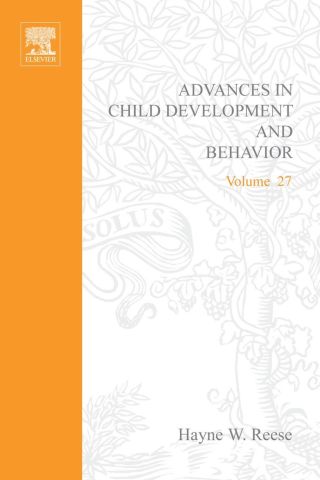 Cover image: Advances in Child Development and Behavior 9780120097272