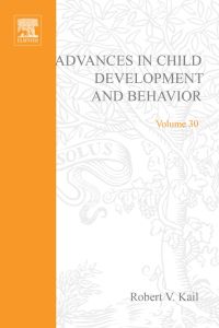 Imagen de portada: Advances in Child Development and Behavior 9780120097302
