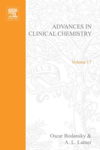 Cover image: ADVANCES IN CLINICAL CHEMISTRY VOL 17 9780120103171