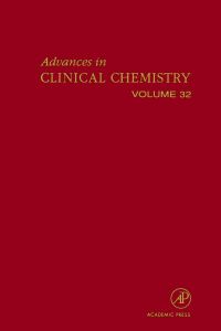 Cover image: Advances in Clinical Chemistry: Volume 32 9780120103324