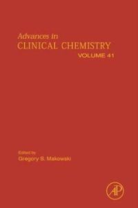 Titelbild: Advances in Clinical Chemistry 9780120103416