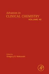 Cover image: Advances in Clinical Chemistry 9780120103423