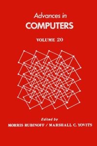 Cover image: ADVANCES IN COMPUTERS VOL 20 9780120121205