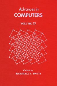 Cover image: ADVANCES IN COMPUTERS VOL 23 9780120121236