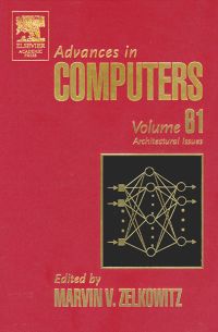 Cover image: Advances in Computers: Architectural Issues 9780120121618