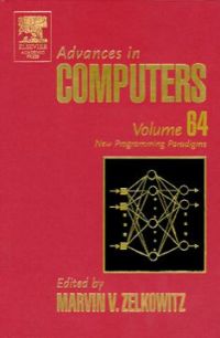 Cover image: Advances in Computers: New Programming Paradigms 9780120121649