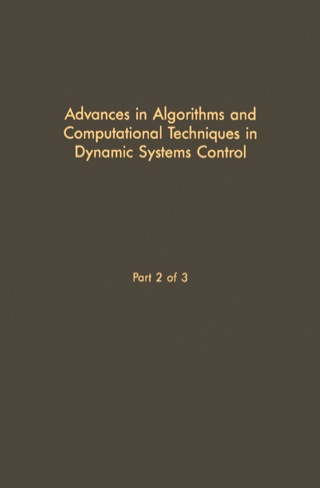Imagen de portada: Control and Dynamic Systems V29: Advances in Theory and Applications 1st edition 9780120127290