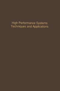 表紙画像: Control and Dynamic Systems V53: High Performance Systems Techniques and Applications: Advances in Theory and Applications 1st edition 9780120127535