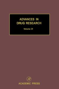 Imagen de portada: Advances in Drug Research 9780120133291