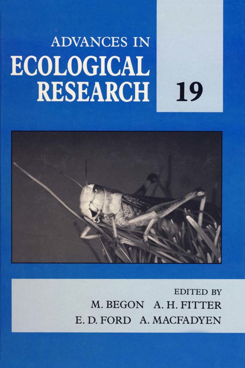 Advances in Ecological Research: Volume 19