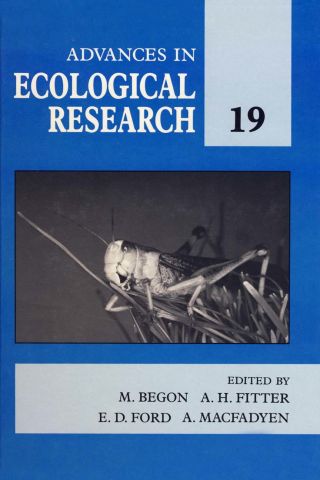 Cover image: Advances in Ecological Research: Volume 19 9780120139194