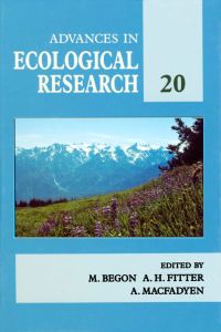 Immagine di copertina: Advances in Ecological Research: Volume 20 9780120139200