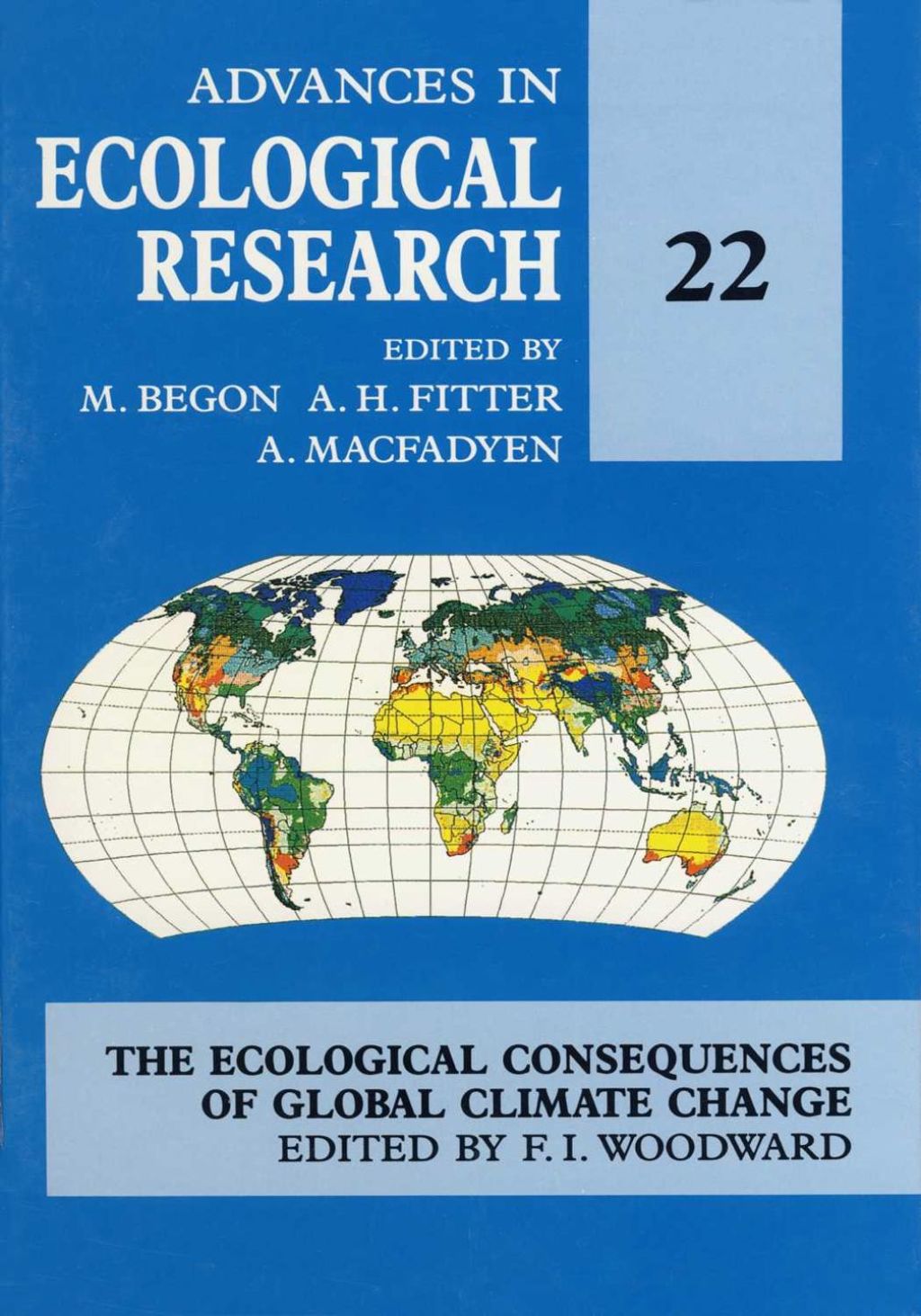 Advances in Ecological Research: The ecological consequences of global climate change