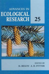 Omslagafbeelding: Advances in Ecological Research: Volume 25 9780120139255