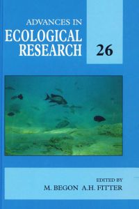 Omslagafbeelding: Advances in Ecological Research: Volume 26 9780120139262