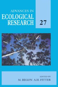 表紙画像: Advances in Ecological Research 9780120139279