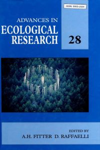 Imagen de portada: Advances in Ecological Research 9780120139286