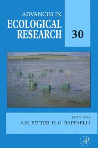 表紙画像: Advances in Ecological Research 9780120139309