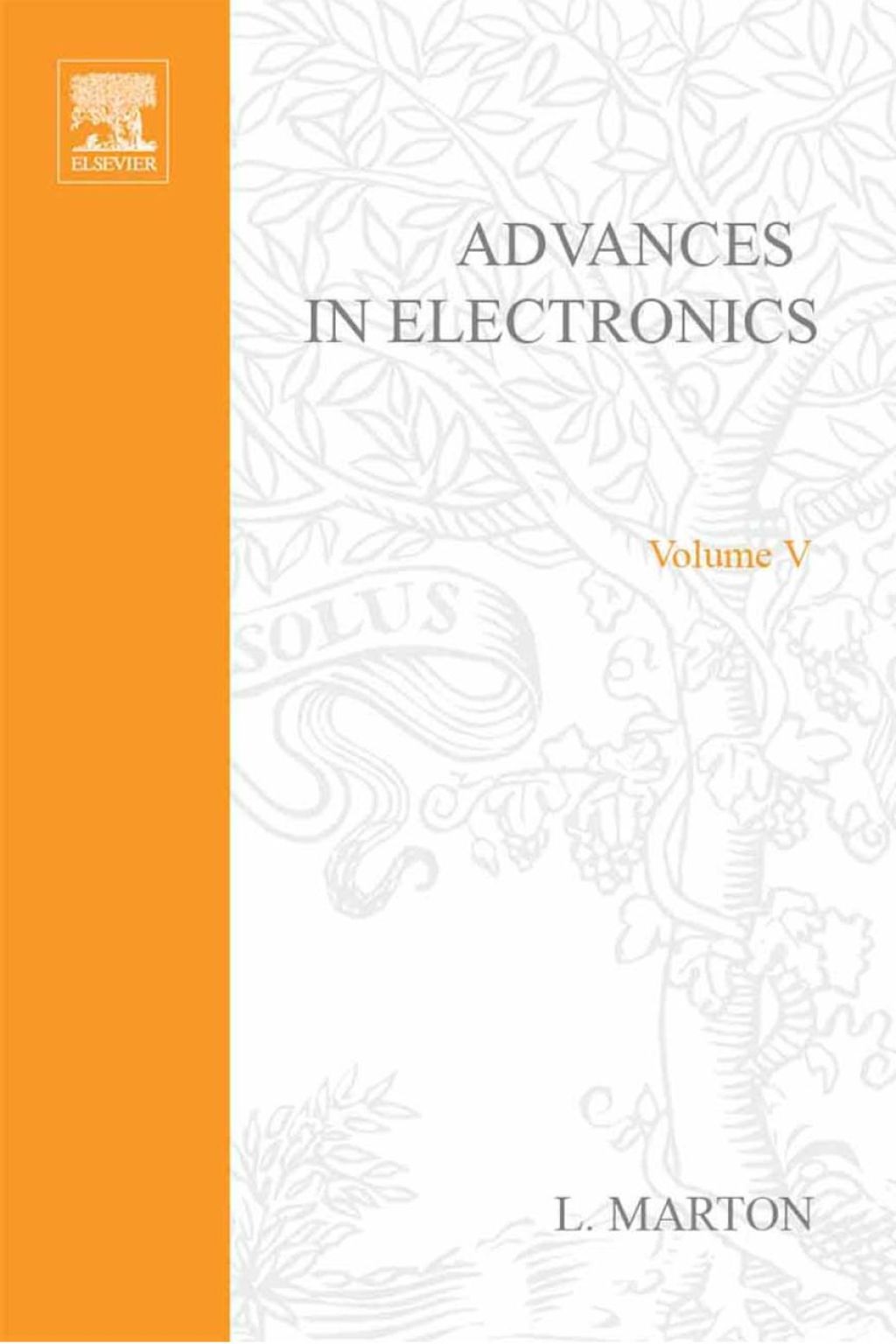 ADVANCES ELECTRONIC &ELECTRON PHYSICS V5