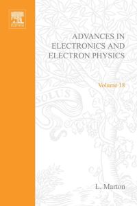 Immagine di copertina: ADV ELECTRONICS ELECTRON PHYSICS V18 9780120145188