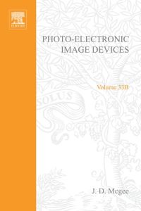 Cover image: ADVANCES ELECTRONC &ELECTRON PHYSICS V33B 9780120145539