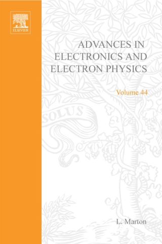 Cover image: ADV ELECTRONICS ELECTRON PHYSICS V44 9780120146444