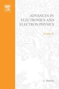 Cover image: ADV ELECTRONICS ELECTRON PHYSICS V48 9780120146482