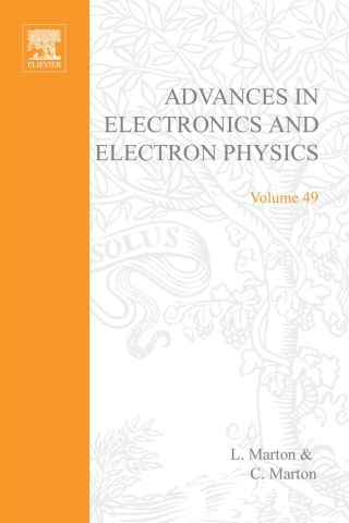 Cover image: ADVANCES ELECTRONC &ELECTRON PHYSICS V49 9780120146499