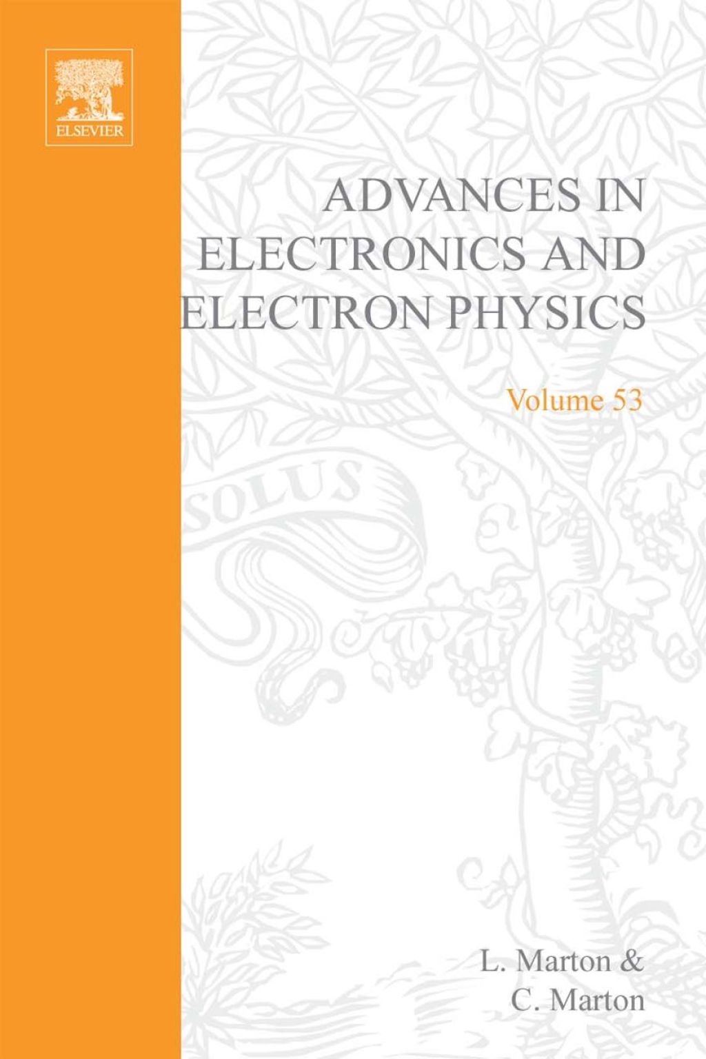 ADV ELECTRONICS ELECTRON PHYSICS V53