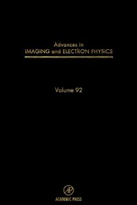 Imagen de portada: ADV IMAGING AND ELECTRON PHYSICS V92 9780120147342