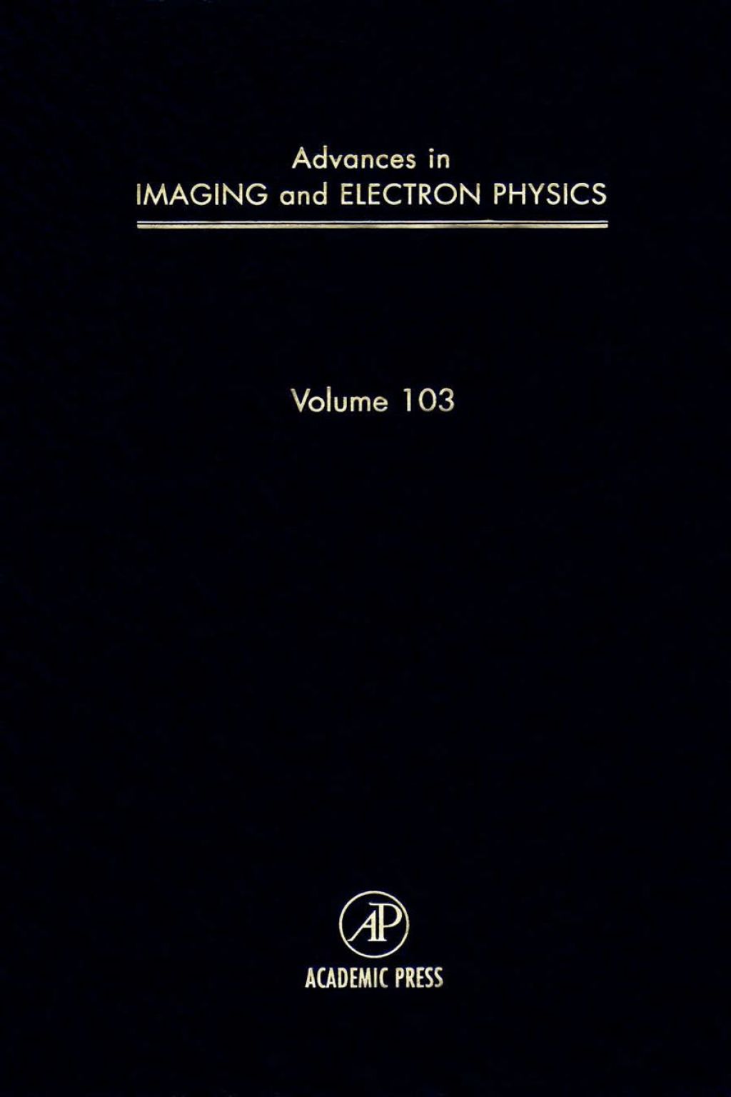 Advances in Imaging and Electron Physics