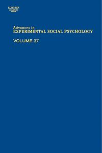 Cover image: Advances in Experimental Social Psychology 9780120152377