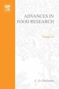 Titelbild: ADVANCES IN FOOD RESEARCH VOLUME 14 9780120164141