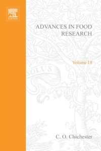 Cover image: ADVANCES IN FOOD RESEARCH V18 9780120164189