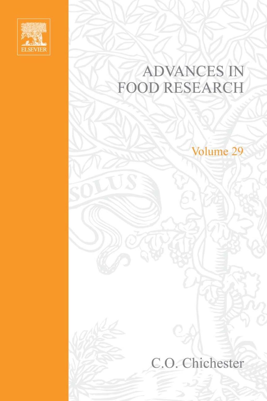 ADVANCES IN FOOD RESEARCH VOLUME 29