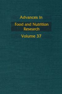 表紙画像: Advances in Food and Nutrition Research 9780120164370