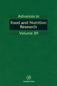 Imagen de portada: Advances in Food and Nutrition Research 9780120164394