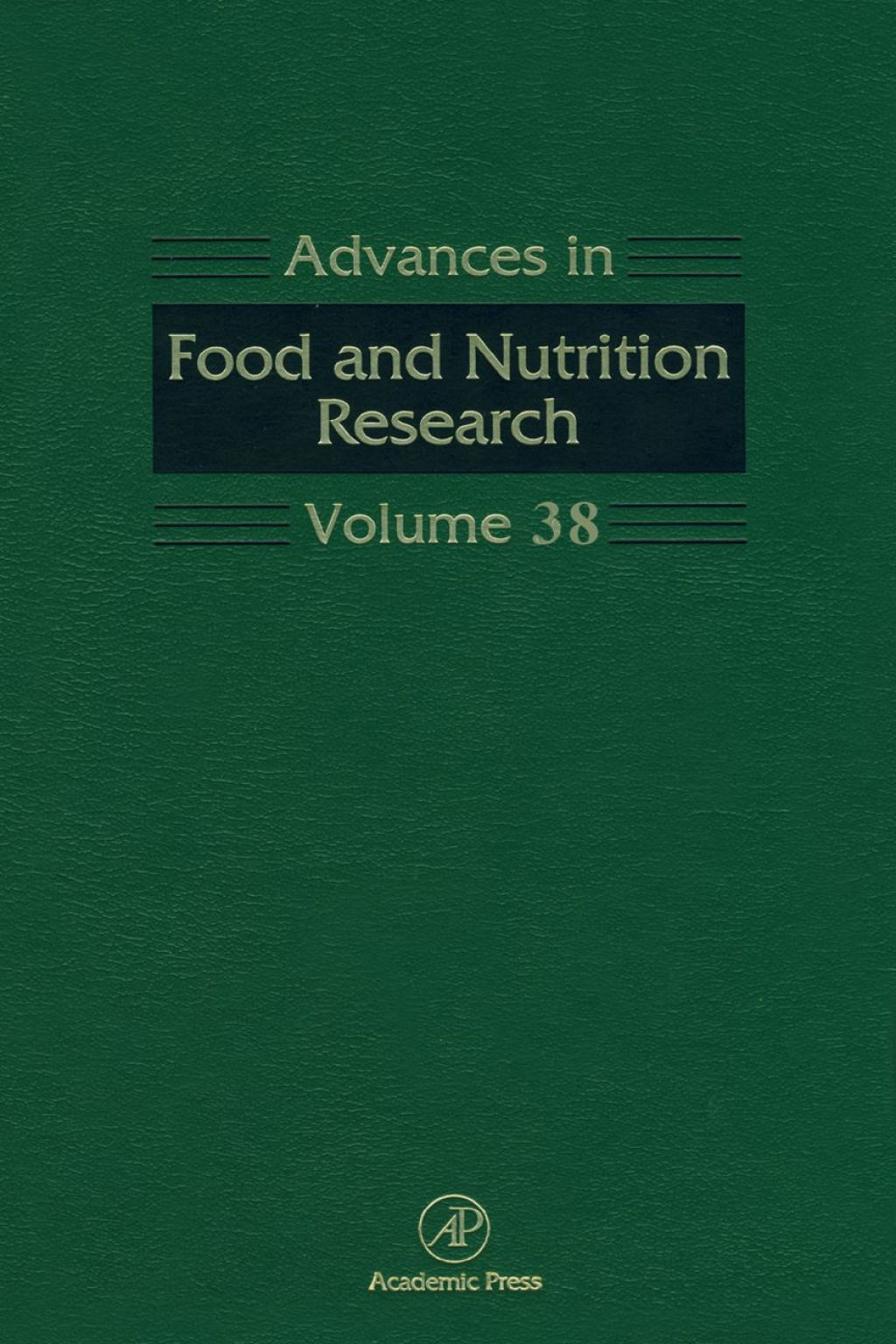 Advances in Food and Nutrition Research