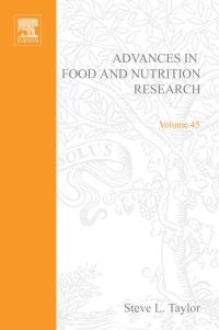 Omslagafbeelding: Advances in Food and Nutrition Research 9780120164455