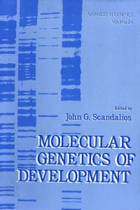 Cover image: ADVANCES IN GENETICS VOLUME 24 9780120176243
