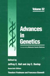 表紙画像: Advances in Genetics 9780120176328