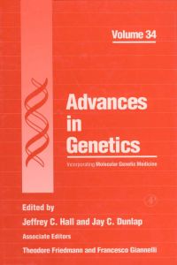 Imagen de portada: Advances in Genetics 9780120176342