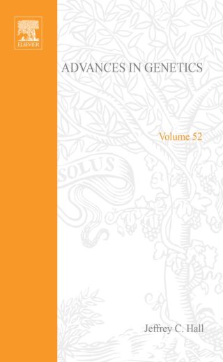 Immagine di copertina: Advances in Genetics 9780120176526