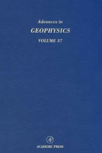 Cover image: Advances in Geophysics 9780120188376